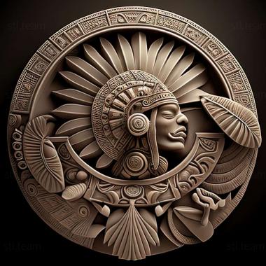 3D model aztec (STL)